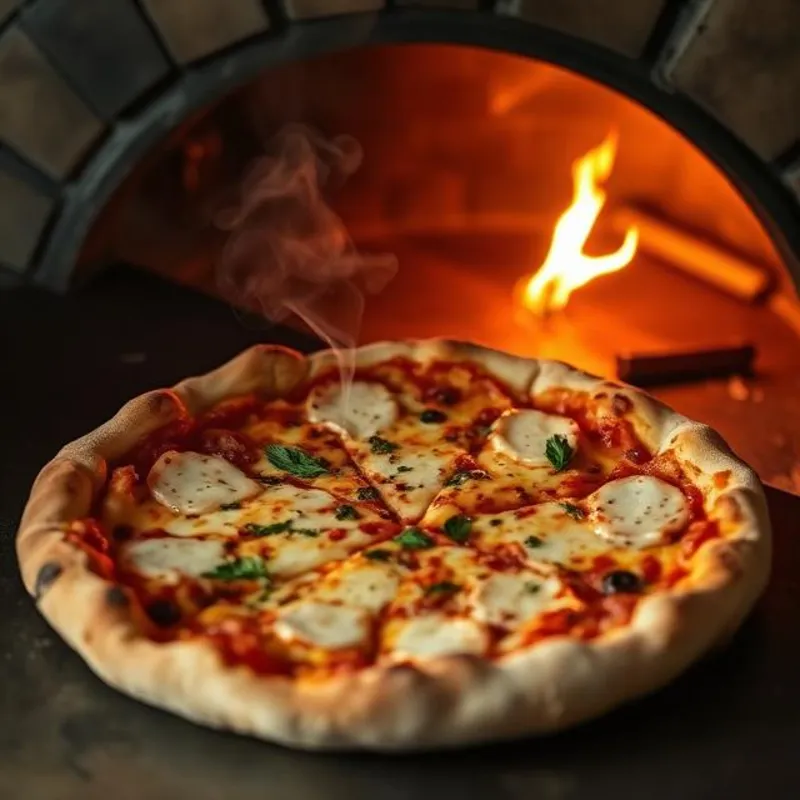Pizza artesanal do rodízio Costa Grill